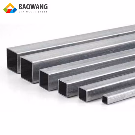 Longitud modificada para requisitos particulares 10m de ASTM A312 201 316L tubo de escape mate rectangular del acero inoxidable de 1 pulgada