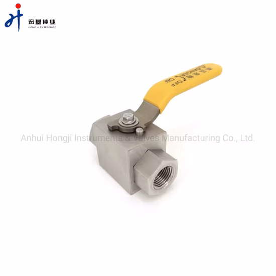 Fabricante de válvulas de bola, proveedor, válvula de bola de acero inoxidable de alta presión de 6000 psi