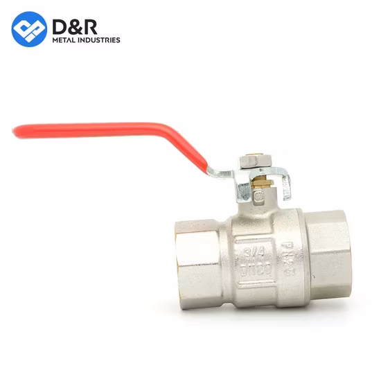 Durable de 1/4 de pulgada con varias conexiones de prensa de alta calidad, válvula de bola de latón forjado con buen precio